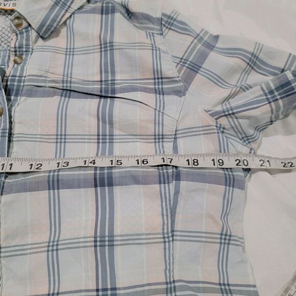 Orvis Lot Of 2 Womens Open Air Caster Plaid Size Medium Button Up Fishing Hiking - Picture 9 of 10